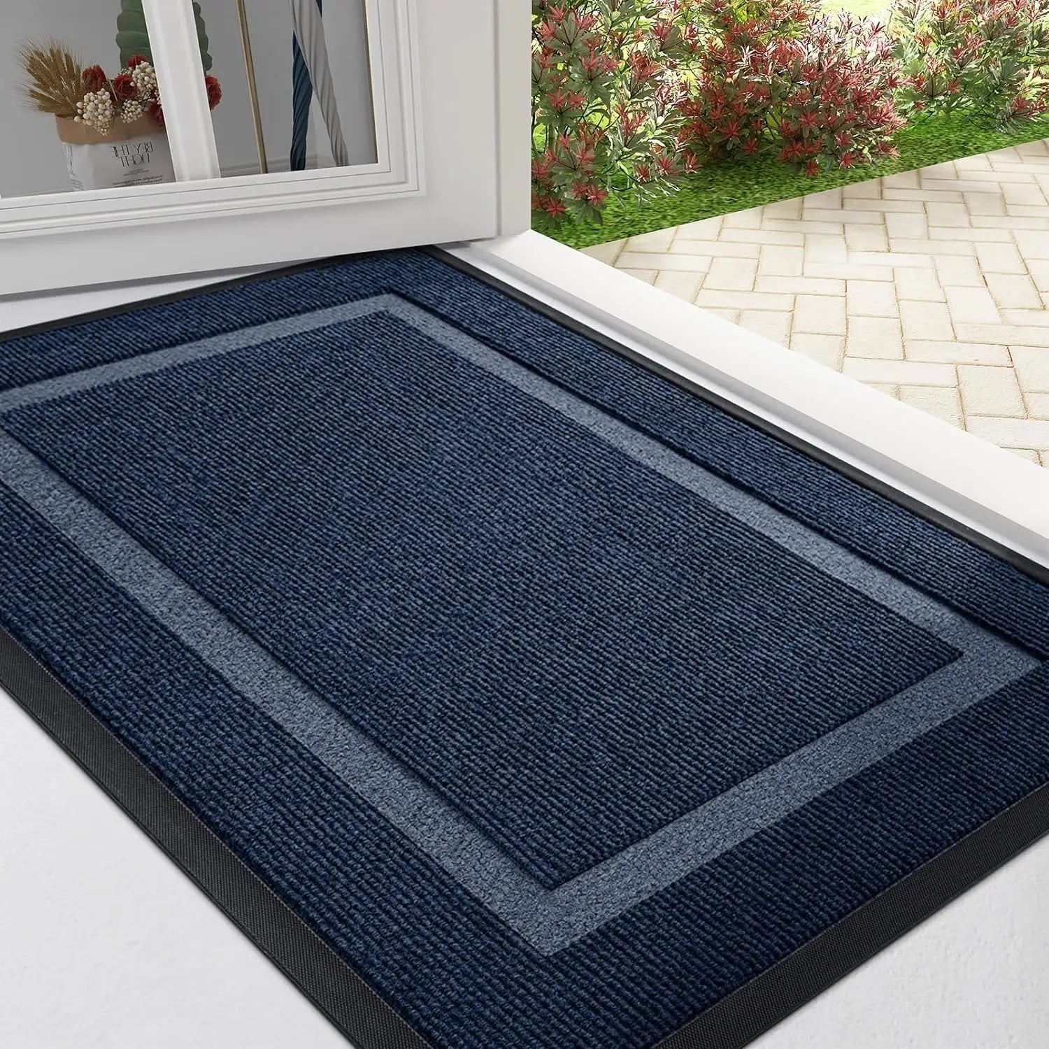 Navak Carpet Kitinjoy Entrance Door Floor Mat Indoor Kitchen Non-Slip Entrance Doormat High Quality Low Profile Carpet Welcome Front Door Mat