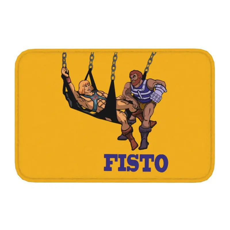 Navak Carpet Trap Door Masters of The Universe Doormat Anti-Slip Bath Kitchen Mat He Man Welcome Garage Door Floor Entrance Carpet Rug