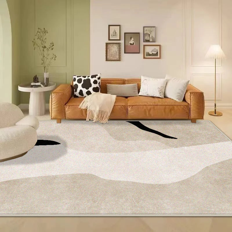 Navak Carpet Modern Ins Big Size Living Room Rugs Simple Style Antiskid Room Decor Bedroom Carpet Soft Washable Sofa Table Mat Easy Cleaning