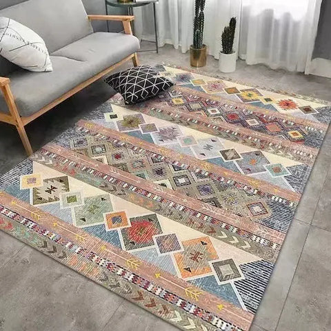 Navak Carpet Europe Persia Style Retro Carpet Living Room Sofa Bedroom Bedside Study Kitchen Entrance Door Rug Non-slip Luxury Decor Mat
