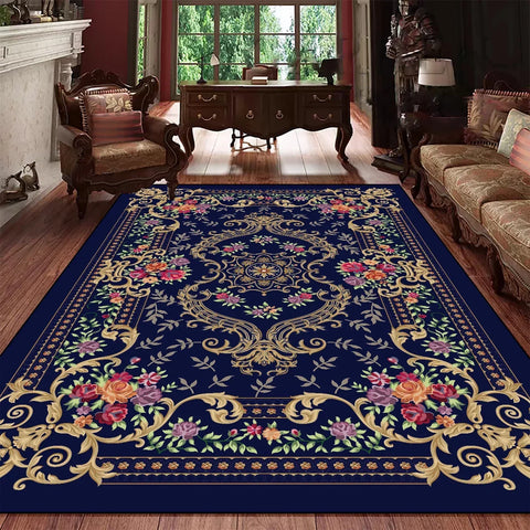 Navak Carpet Classic Persian Style Luxury Rug Elegant Washable Carpet for Living Room Bedroom Sophisticated Home Decor Floor Mat Kitchen Mat