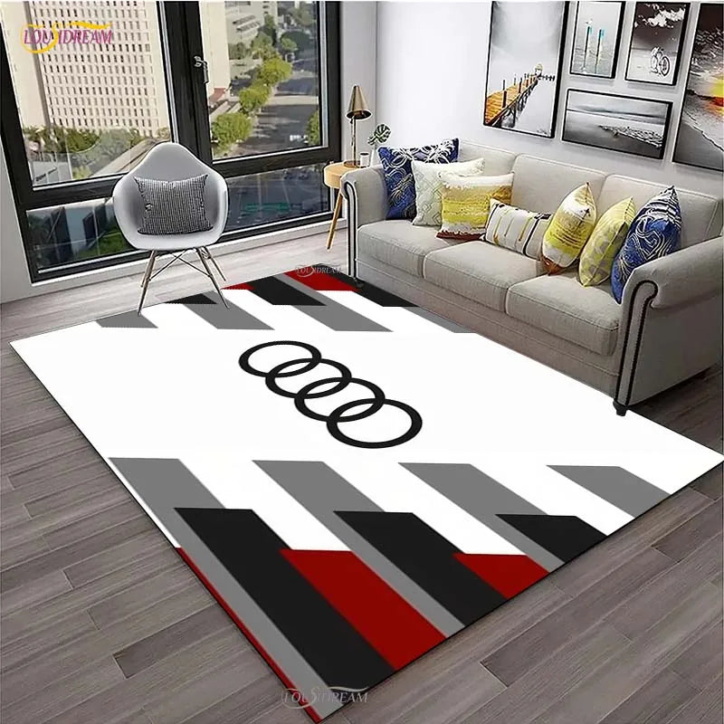 Navak Carpet Racing Car Carpet for Living Room Bedroom Rug Kitchen Door Kids Un-slip Floor Mats Birthday gift photography props Alfombra Rug