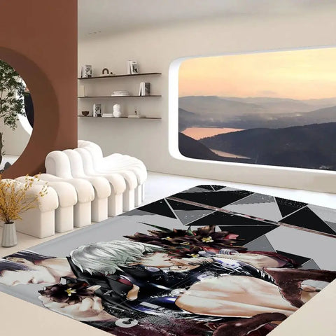 Navak Carpet Tokyo Anime Ghoul Floor Mat er Anti-slip Modern Living Room Balcony Printed Bedside Mats