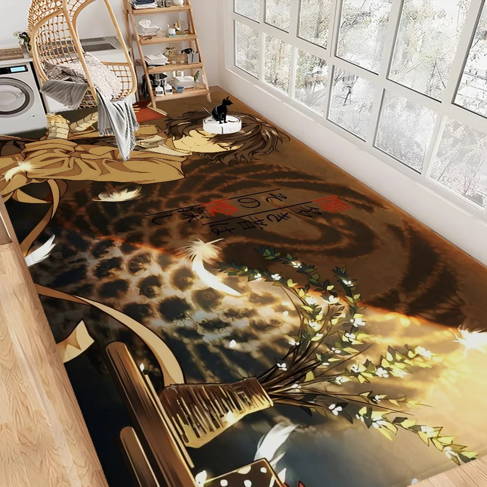 Navak Carpet Bungo Stray Dogs Room Mats Retro Multiple Choice Living Room Kitchen Rug Non-Slip Welcome Rug