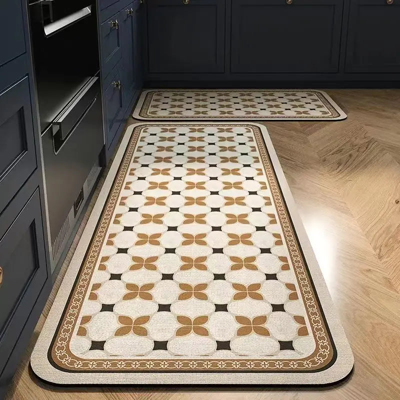 Navak Carpet Kitchen Rug Durable Home Entrance Doormat Floor Mat Anti slip Household Washable Carpet Home Decor Rugs
