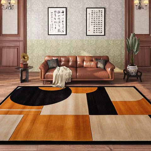 Navak Carpet Classic Style Decoration Home Retro Carpets Living Room Soft Non-slip Mat for Kids Machine Washable Large Room Rugs Foldable