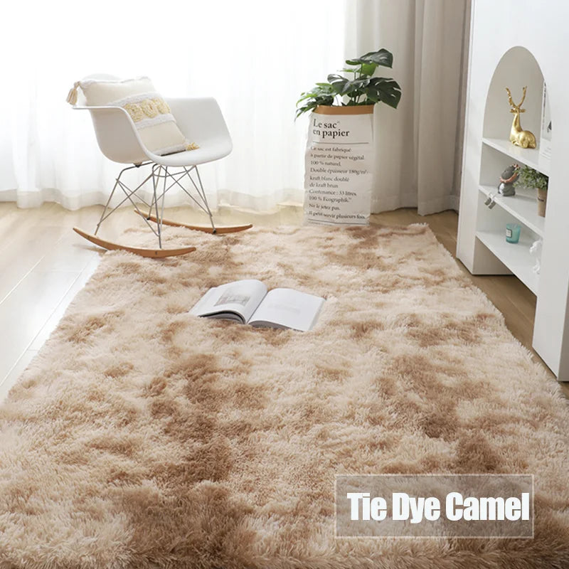 Navak Carpet Soft Shaggy Carpet Living Room Fluffy Children Rugs Large Beige Plush Area Rug for Bedroom Kids Room Nursery Modern Home Decor