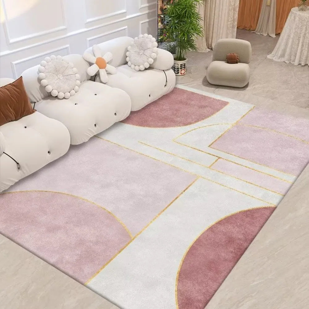 Navak Carpet Exclusive Picks Scandinavian Style Geometric Rug Living Room Study Wearable Design Modern Home Studio Ins Style Space