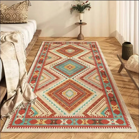 Navak Carpet Exclusive Picks Nordic Bohemian Carpet, High-end Bedroom Bedside Blanket, Light Luxury Living Room Anti-slip Mat, Home Decoration