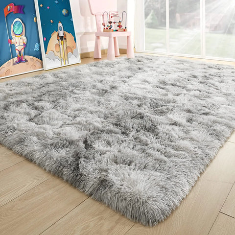 Navak Carpet Soft Fluffy Carpet For Modern Home Decor Living Room Sofa Area Rugs Children's Room Bedroom Cushion Tie Dyed Dormitory Carpets