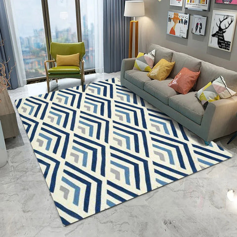 Navak Carpet Sofa Coffee Table Carpet Nordic Style Large Area Rug Soft Bedroom Non-Slip Floor Mat Modern Simple Living Room Decorated Carpets
