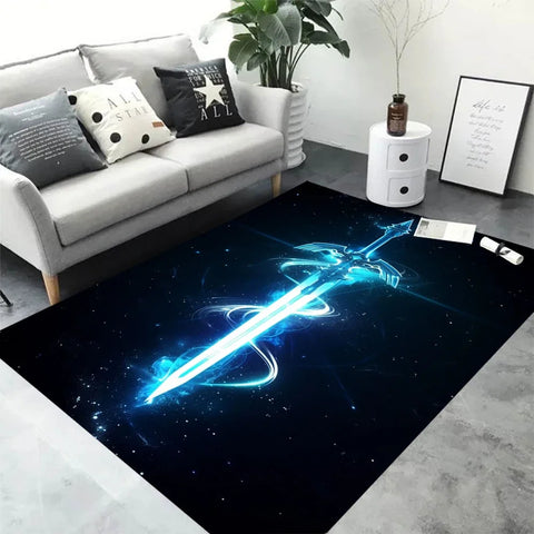 Navak Carpet Daily Picks Anime Douluo Continent Carpet Bedroom Living Room Hallway Home Decor Rug Washroom Floor Mat Birthday Gift Accessories