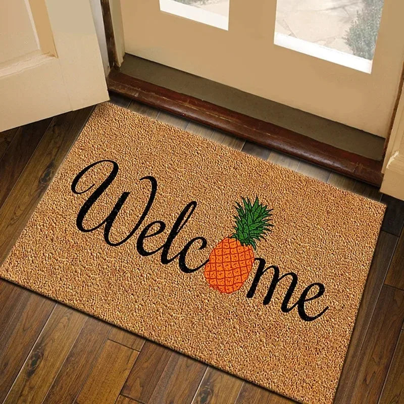 Navak Carpet High Quality Imitation Coconut Doormat Non-slip Absorbent Floor Mat Porch Outdoor Welcome Mat Home Decoration
