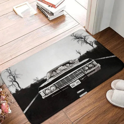 Navak Carpet Supernatural Floor Door Bathroom Kitchen Mat Anti-Slip Outdoor TV Wincherter Bros Doormat Garden Entrance Rug Carpet Footpad