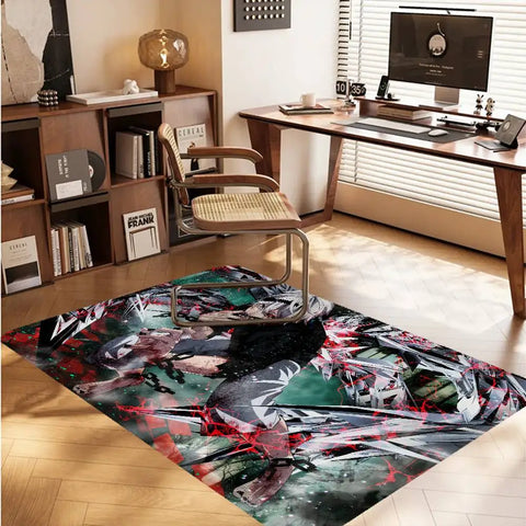 Navak Carpet Tokyo Anime Ghoul Floor Mat er Anti-slip Modern Living Room Balcony Printed Bedside Mats
