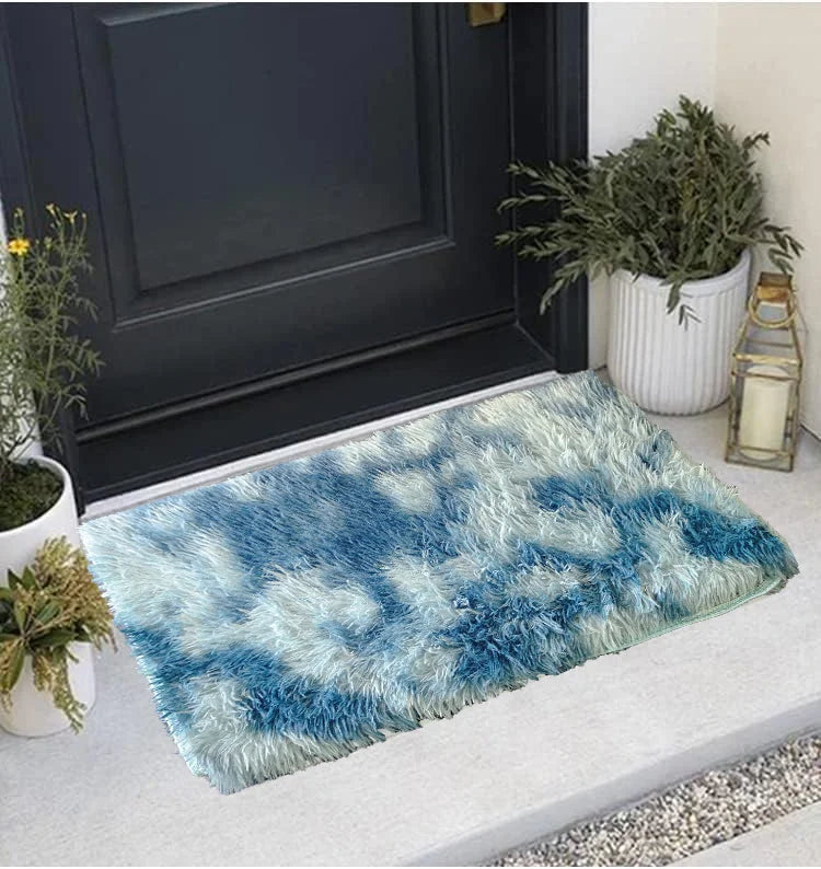 Navak Carpet Exclusive Picks 40X60CM Silk Wool Rug Thickened Bedside Living Room Nursery Soft Home Decor Carpet Washable Dirt Repellent Mat