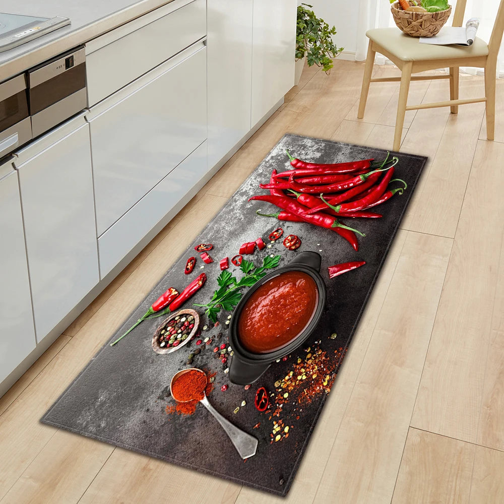 Navak Carpet Kitchen Mat Home Living Room Balcony Bedroom Floor Decor Foot Carpet House Bathroom Entrance Door Hallway Absorbent Non-slip Rug