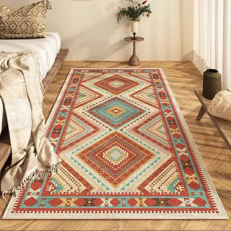 Navak Carpet Exclusive Picks Nordic Bohemian Carpet, High-end Bedroom Bedside Blanket, Light Luxury Living Room Anti-slip Mat, Home Decoration