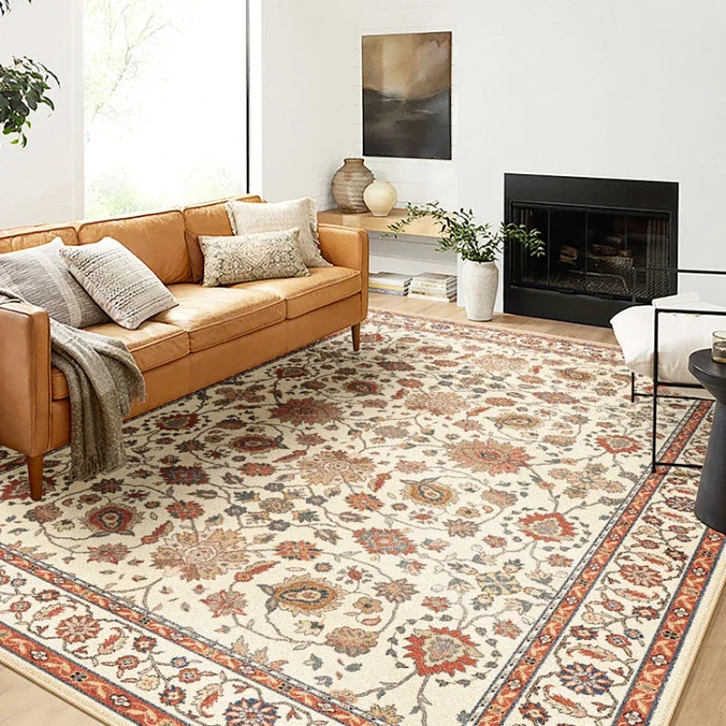 Navak Carpet French Style Rugs for Bedroom Large Area Living Room Decoration CarpetStudy Floor Mat Cloakroom Rug