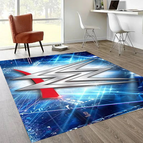 Navak Carpet Wrestling Sports W-Wwe Printed Carpet Non -slip Carpet Bedroom Decor Carpet for Living Room Carpet Home Decor