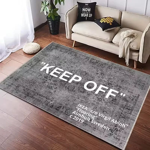 Navak Carpet Shoes Off Shoes Room Hypebeast Living Room Bedroom Kitchen Bathroom Lightweight Rugs Washable Carpet Mat Home Decor