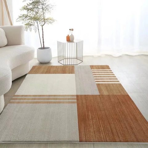 Navak Carpet Exclusive Picks Scandinavian Style Geometric Rug Living Room Study Wearable Design Modern Home Studio Ins Style Space