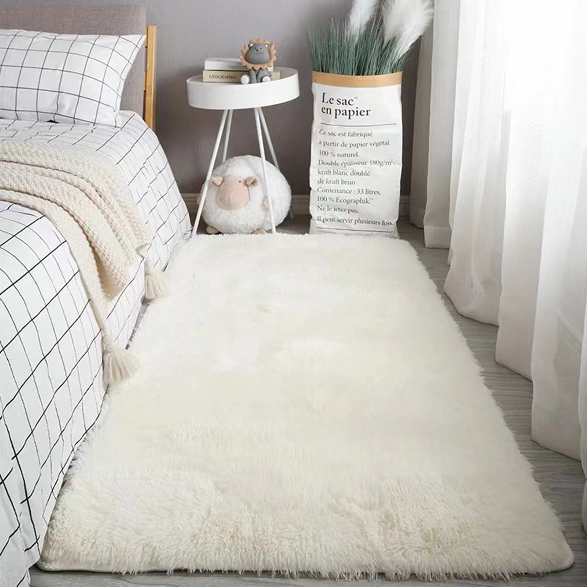 Navak Carpet Exclusive Picks Living Room Carpet Plush Rug Bed Room Floor Fluffy Mat Anti-slip Home Decor Rugs Soft Velvet Carpets Kids Room Blanket