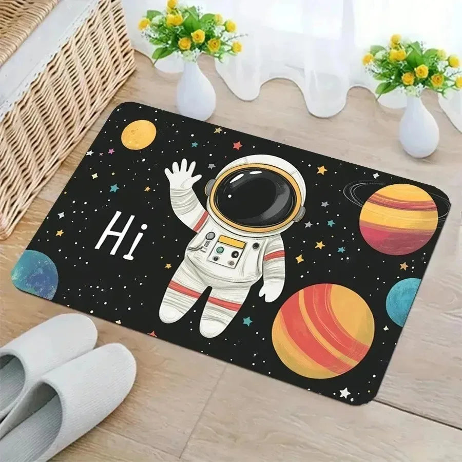 Navak Carpet 1PC Chicken Pattern Kitchen Rugs Non-Slip Home Door Mats Pop design Bathroom Rugs Bath Mat Carpet for Home Sink Laundry Decor