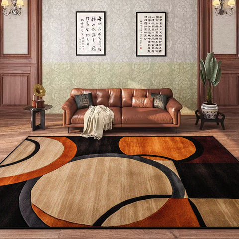 Navak Carpet Classic Style Decoration Home Retro Carpets Living Room Soft Non-slip Mat for Kids Machine Washable Large Room Rugs Foldable