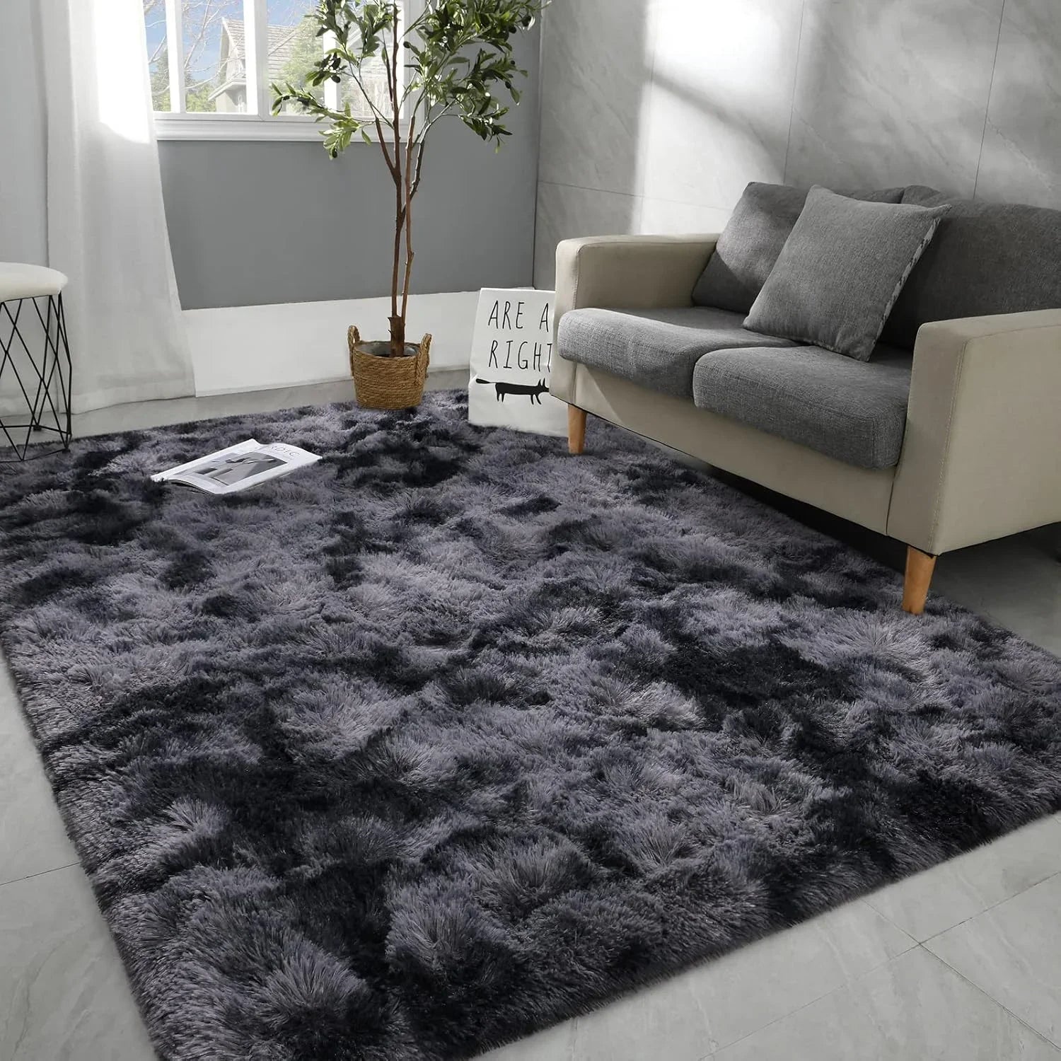 Navak Carpet Exclusive Picks Tie-dye Carpet Living Room Coffee Table Cushion Shaggy Washable Bedroom Modern Scandinavian Soft Cozy Mat Home Decor Rug