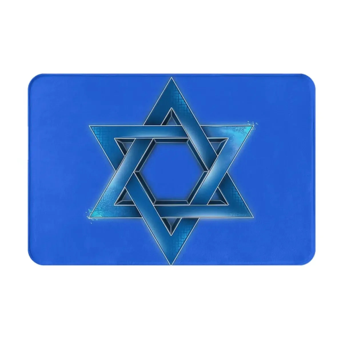 Navak Carpet Israel Flag Anti-slip Doormat Floor Mat Sand Scraping Carpet Rug for Kitchen Entrance Home Bathroom Living room Footpad Mats