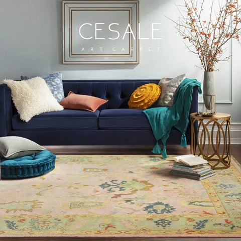 Navak Carpet Retro Living Room Carpet French Luxury Bedroom Plush Rugs Fashion Home Large Area Sofa Coffee Table Floor Mats Ковер Tapete 러그