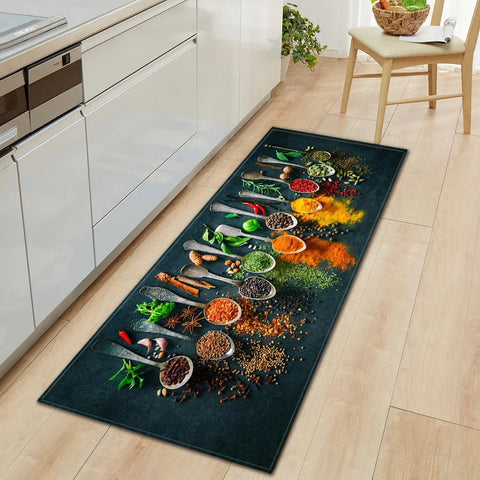 Navak Carpet Kitchen Mat Home Living Room Balcony Bedroom Floor Decor Foot Carpet House Bathroom Entrance Door Hallway Absorbent Non-slip Rug