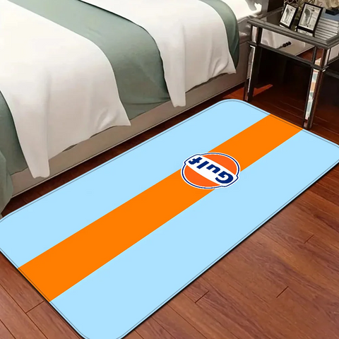 Navak Carpet G-Gulf Racing Car Room Mats er Anti-slip Modern Living Room Balcony Printed Welcome Rug