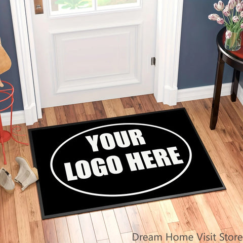 Navak Carpet Custom Photo Text Area Mat Carpet Rug Printed Rectangle Rugs for Adult Yoga Living Room Decorative Personalized Entrance Doormat