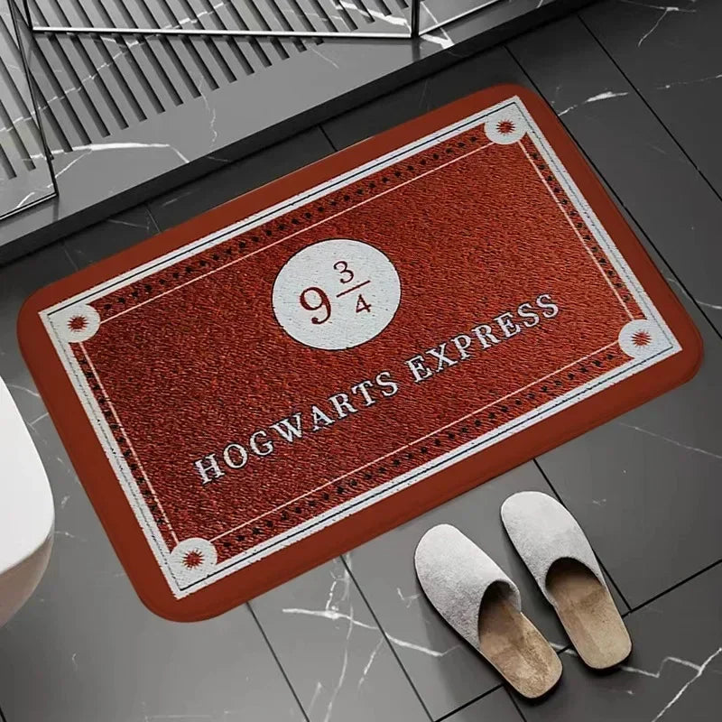 Navak Carpet Nine and Three-Quarters Mat Welcome Non-Slip Entrance Carpet or Living Room Home Decoration Bath Mats Floor Washable Entry Rugs