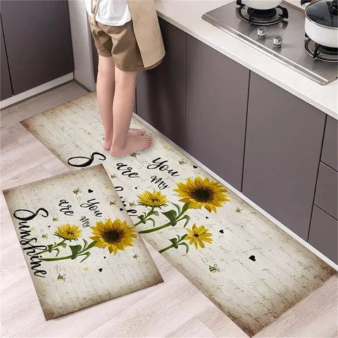 Navak Carpet Kitchen Carpet Mats for Floor Bedroom Living Room Long Bedside Area Rug Soft Washable Carpet Anti Slip Bathroom Entrance Doormat