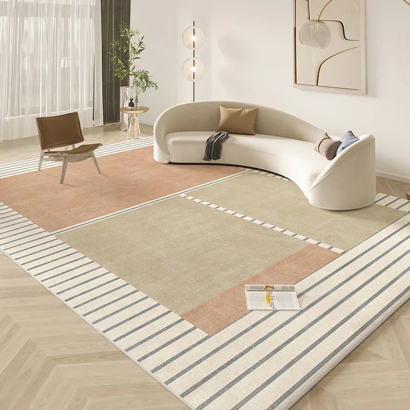Navak Carpet Wabi-sabi Style Living Room Decoration Plush Carpet Light Luxury Rugs for Bedroom Fluffy Soft Thick Rug Home Washable Floor Mat