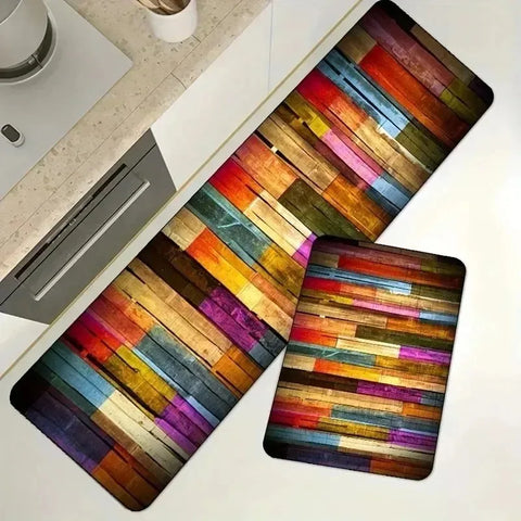 Navak Carpet 1PC Charactors pattern Kitchen Rugs Non-Slip Home Door Mats Pop design Bathroom Rugs Bath Mat Carpet for Home Sink Laundry Decor