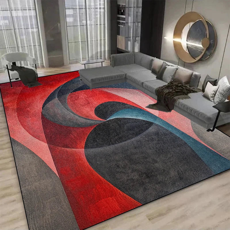 Navak Carpet Modern Abstract Carpets for Living Room Large Area Decoration Parlor Sofa Floor Mats Washable Bedroom Rug Anti-slip Kitchen Mat