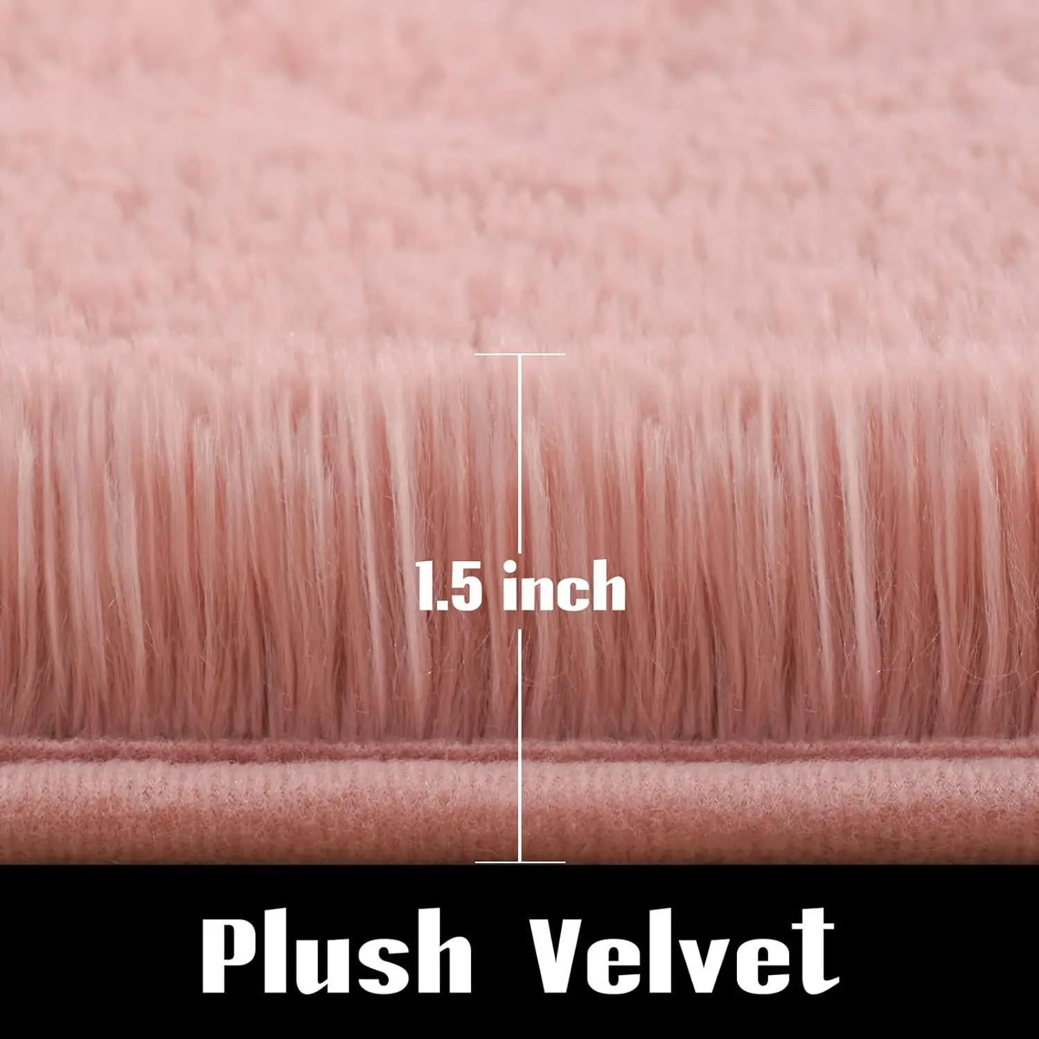Navak Carpet Fluffy Rug Indoor Plush Soft Carpet for Living Room Anti-Skid Durable Area Rug for Girls Bedroom Kids Room Carpets