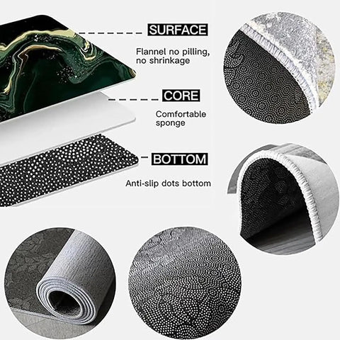 Navak Carpet Exclusive Picks Christmas Carpet Indoor And Outdoor Non-Slip Anti-Fouling Floor Mat Living Room Decorative Area Soiled Floor Mat