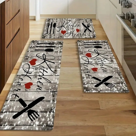 Navak Carpet 1PC Charactors pattern Kitchen Rugs Non-Slip Home Door Mats Pop design Bathroom Rugs Bath Mat Carpet for Home Sink Laundry Decor
