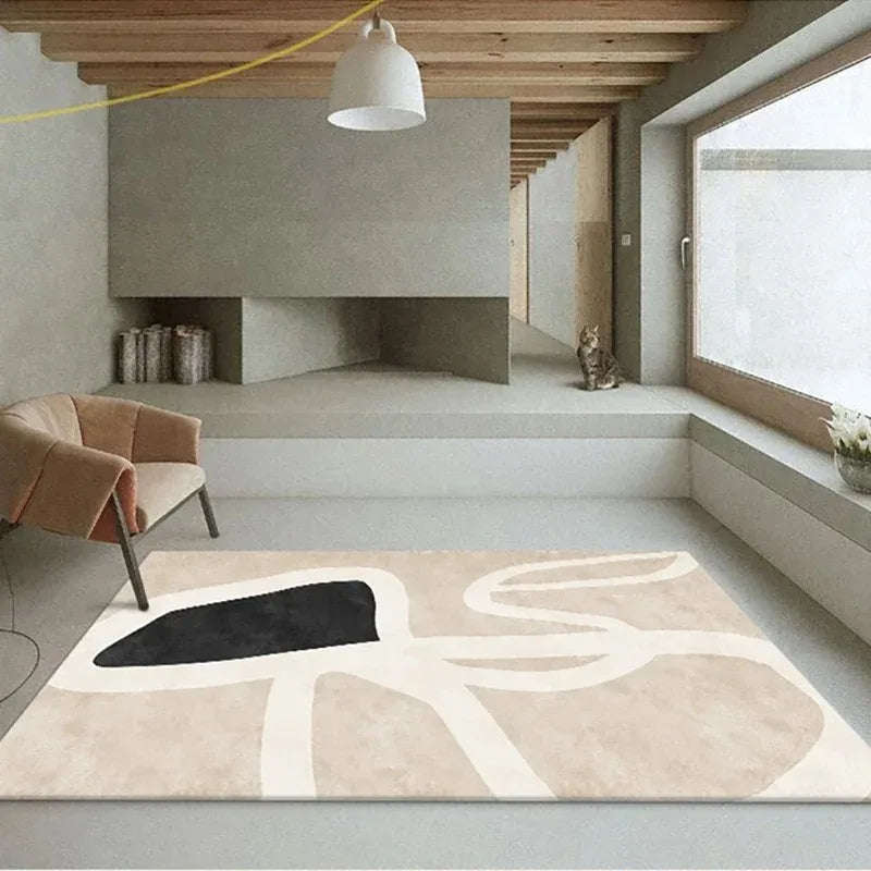 Navak Carpet Japanese Wabi-sabi Living Room Carpet Modern Nordic Leisure Mat Bedroom Decor Rugs for Bedroom Moderne Home Dekoration