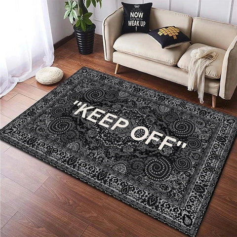 Navak Carpet KEEP OFF Carpet for Living Room Home Decoration Bedroom Bedside Flannel Floor Mat Large Area Rugs Anti-slip Balcony Foot Pad