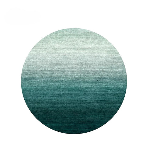 Navak Carpet Modern Minimalist Carpets for Living Room Light Luxury Bedroom Decor Green Carpet Round Lounge Mat Home Fluffy Soft Plush Rug
