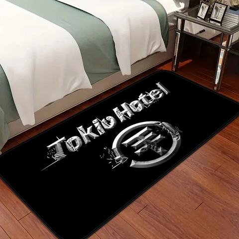 Navak Carpet Tokio Hotel Band printed Room Mats er Anti-slip Modern Living Room Balcony Printed Welcome Rug