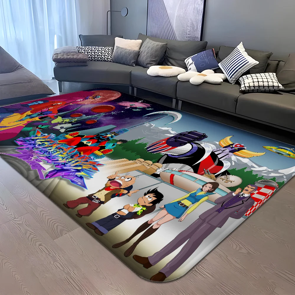 Navak Carpet Goldorak Floor Mat INS Style Soft Bedroom Floor House Laundry Room Mat Anti-skid Bedside Area Rugs