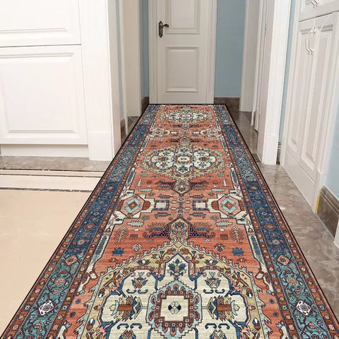Navak Carpet Exclusive Picks Persian Style Living Room Hall Rug Long Hallway Corridor Rug Staircase Decorative Rug Kitchen Floor Mats Home Decoration