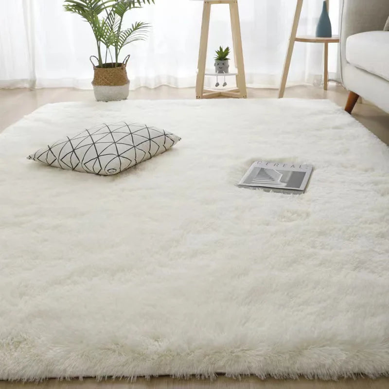 Navak Carpet Exclusive Picks black Area Plush for Bedroom, Living Room Fluffy Rug, Large Area Rug Shag Shaggy Carpet Soft Plush Furry Bedside Rug